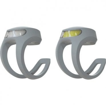 Knog Frog V3 Rechargeable Light Set - Abyss Grey