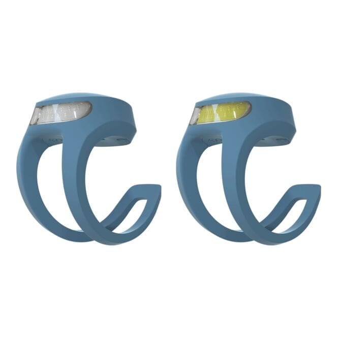 Knog Frog V3 Rechargeable Light Set - New Denim Blue