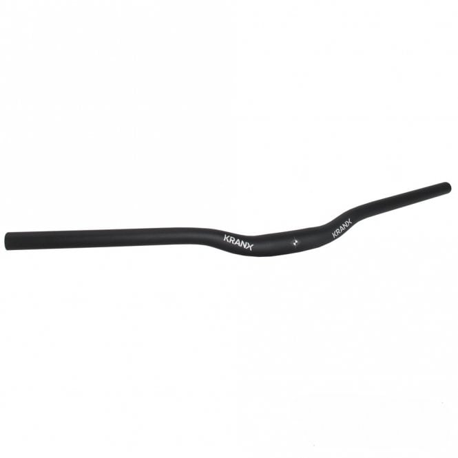 Kranx 31.8mm Alloy Riser MTB Handlebars in Black. Size: 720mm