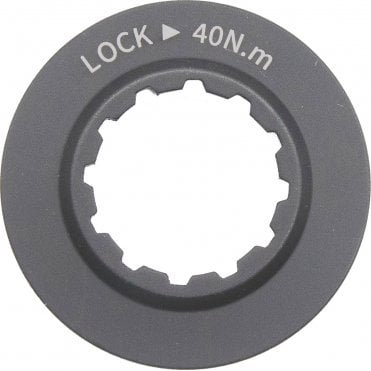 KranX Centre Lock Rotor Alloy Lock Ring for 12mm Thru Axle