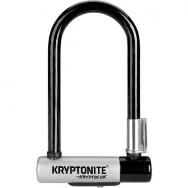 Kryptonite Kryptolok Mini U-lock With Flexframe Bracket Sold Secure Gold