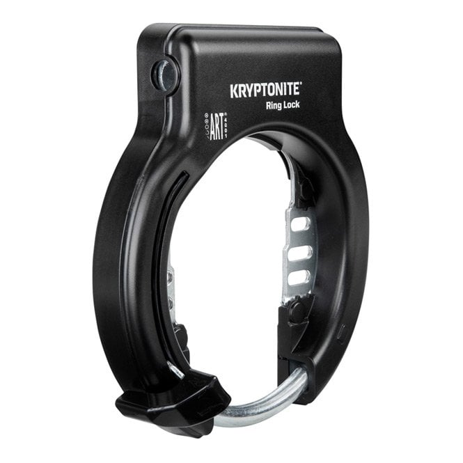 Kryptonite Ring Lock With Plug In Capability - Sold Secure Silver