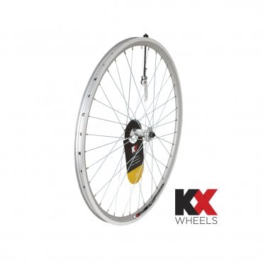 KX MTB 26" Doublewall Q/R Wheel - Rim Brake -Front - Silver