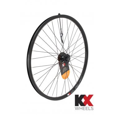 KX MTB 650B/27.5" Doublewall Q/R Front Wheel - Disc Brake - Black