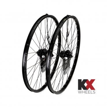 KX Pro MTB 27.5 - Q/R - 6 Bolt Disc Brake - 10-11 Speed MTB - Wheelset - Black
