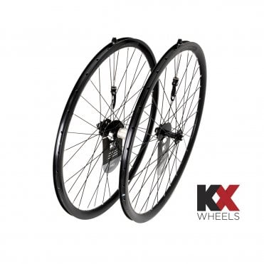 KX Pro Road 700C Q/R Disc - Sealed Bearing - 10-11 Shimano Speed Wheelset