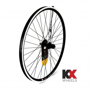 KX Wheels MTB 26" Doublewall Q/R Cassette Wheel - Rim Brake - Rear - Black