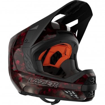 Lazer A-line KinetiCore MTB Helmet - Carbon Red