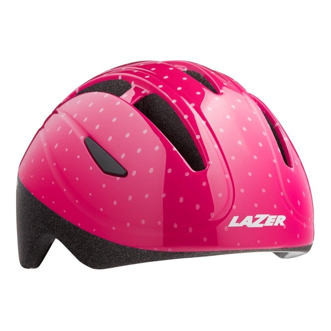 Lazer Bob+ Helmet - Pink Dots - Kids