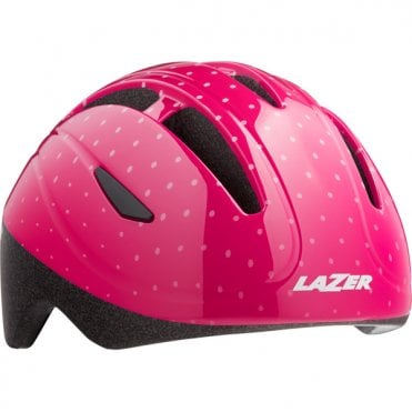 Lazer Bob+ Helmet - Pink Dots - Kids