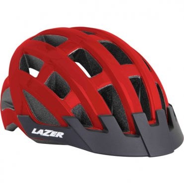 Lazer Compact Helmet - Red - Adult