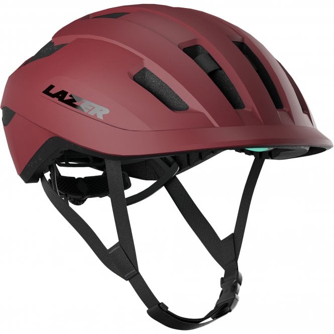 Lazer Compact KinetiCore Helmet - Matt Garnet Red Helmet - Uni 54 - 61 cm