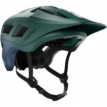 Lazer Coyote KinetiCore MTB Helmet - Matt Green Blue