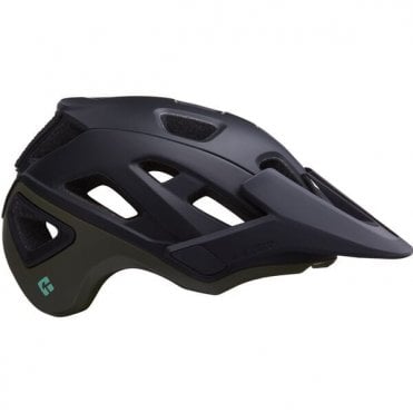 Lazer Jackal KinetiCore Helmet - Matt Blue/Green