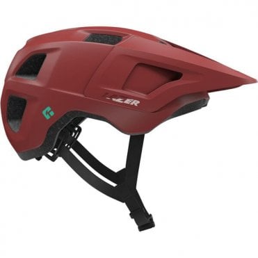 Lazer Lupo KinetiCore MTB Helmet - Matt Maroon - Uni 55 - 61 cm