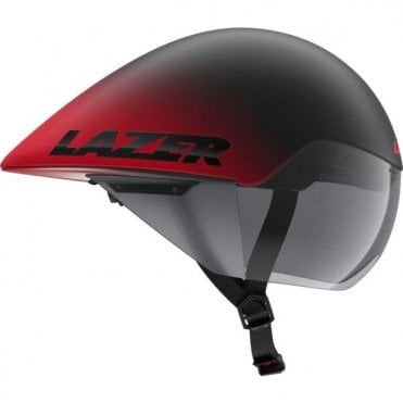Lazer Volante KinetiCore Aerodynamic Helmet - Matt Black/Red