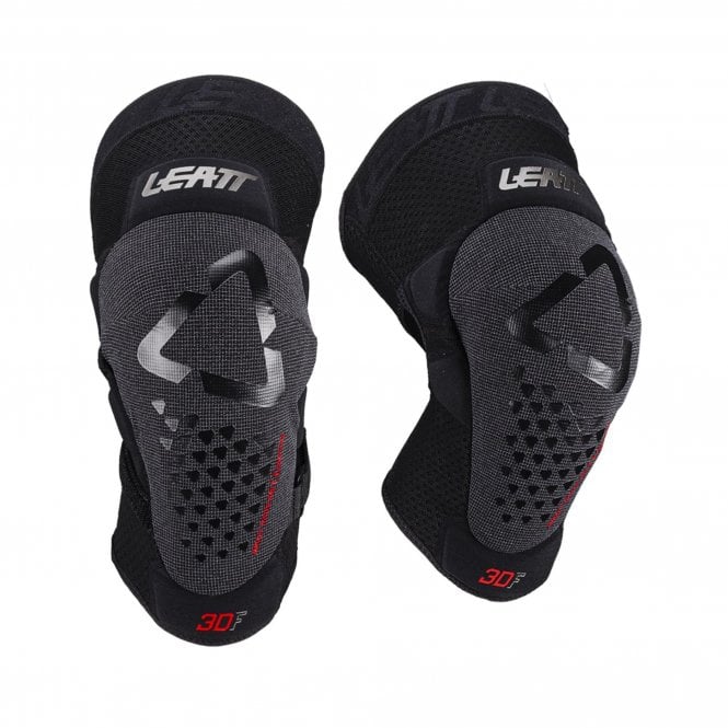 Leatt 3DF Evo 5.0 Junior Mini Knee Guards - CE Certified - Black