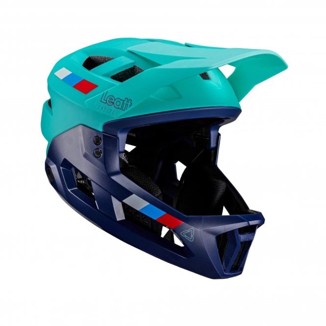 Leatt Enduro 2.0 Junior MTB Helmet  - Aqua - XS