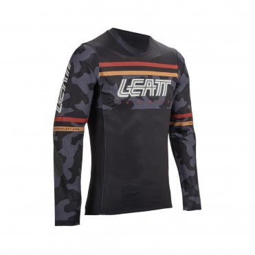 Leatt Junior Gravity 4.0 MTB Jersey - Black