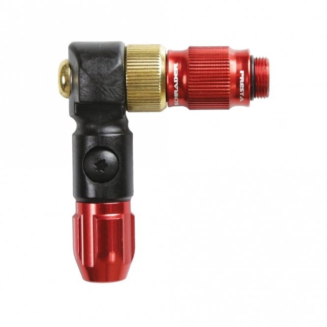 Lezyne ABS-1 Pro HP Chuck - Presta - Red