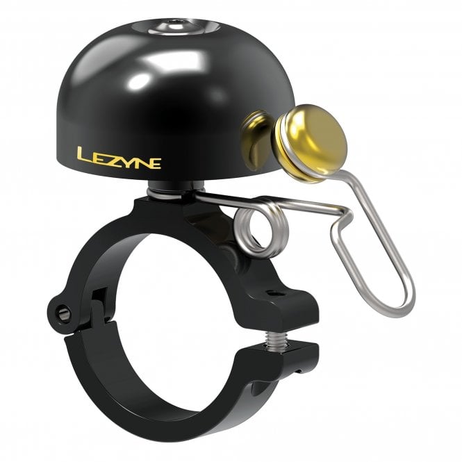 Lezyne Classic Brass Bell - Black/Black