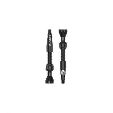 Lezyne CNC TLR Valves Pair - 44 mm - Black