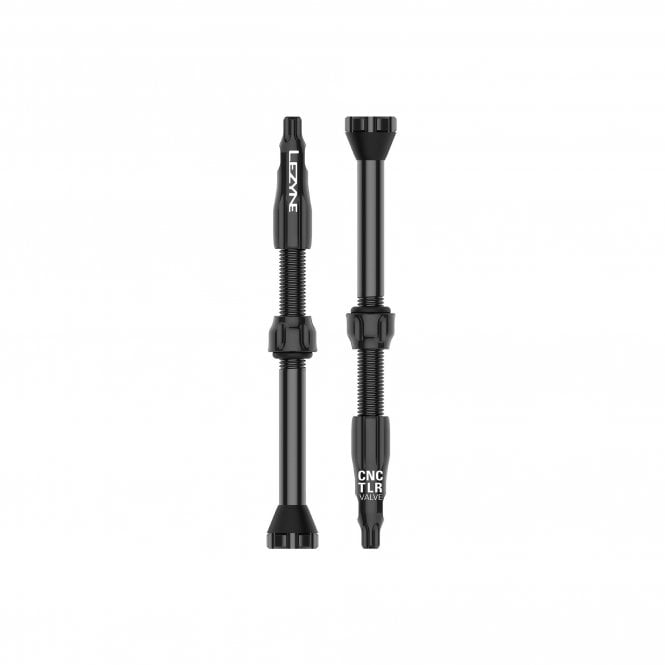 Lezyne CNC TLR Valves Pair - 60 mm - Black