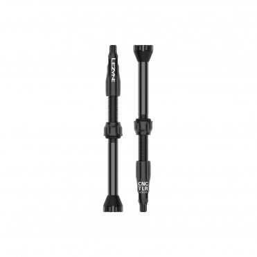 Lezyne CNC TLR Valves Pair - 60 mm - Black