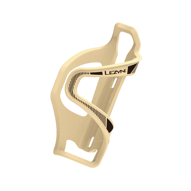Lezyne Flow Bottle Cage SL-L Left Hand - Matte Tan