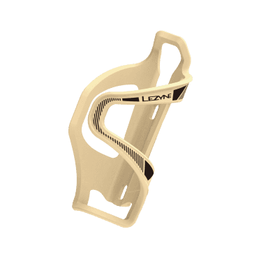 Lezyne Flow Bottle Cage SL-L Left Hand - Matte Tan