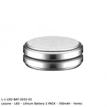 Lezyne LED - Femto Replacement Lithium Batteries -700mAh