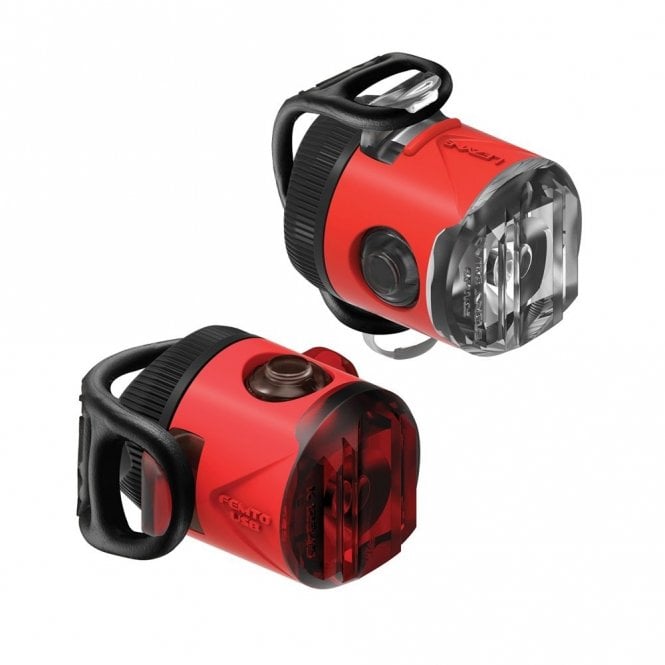 Lezyne LED Femto USB Drive Light Set - Red
