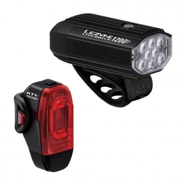 Lezyne Lite Drive 1200+|KTV Drive Pro+ LED Lights Set