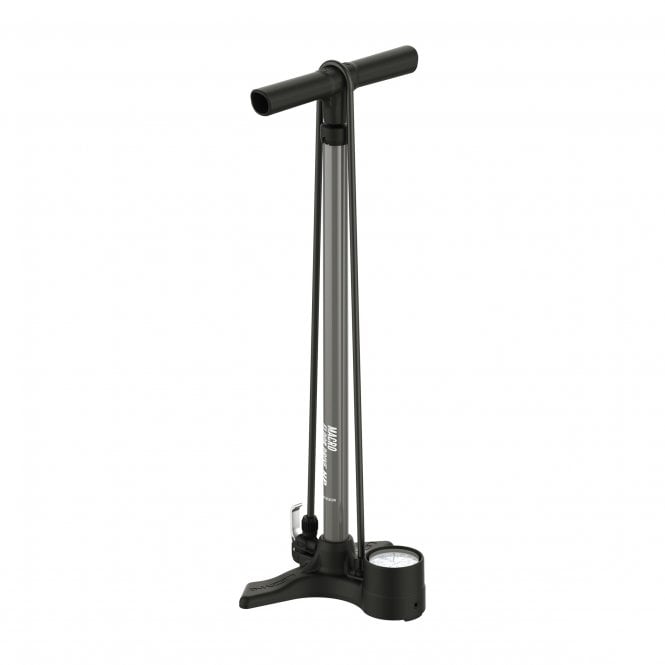 Lezyne Macro Floor Drive Pump Dual Valve - Flat Grey