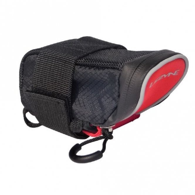 Lezyne Micro Caddy Saddle Pack - Medium - Red/Black