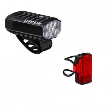 Lezyne Micro Drive 800+ Front & KTV Drive Pro+ Rear Light Set