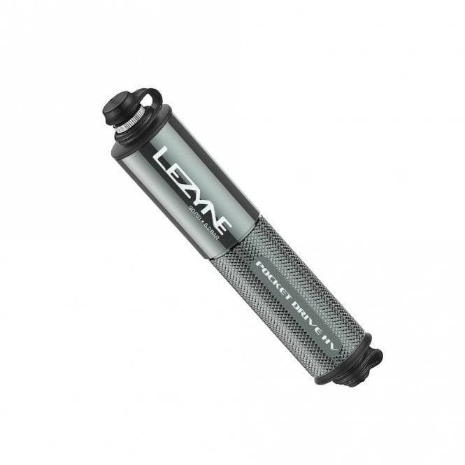 Lezyne Pocket Drive HV Lite Pump - High Volume - Grey