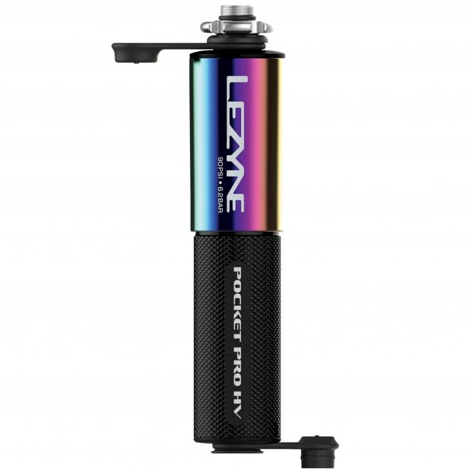 Lezyne Pocket Drive Pro HV Pump - Neo Metallic/Black