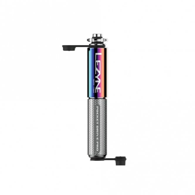 Lezyne Pocket Drive Pro Pump  - Neo Metallic/Silver