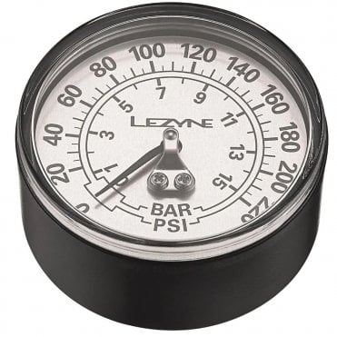 Lezyne Replacement Floor Pump Gauge 220 PSI - 2.5 Inch