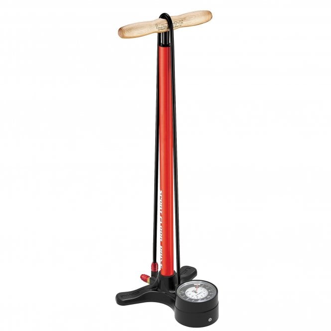 Lezyne Sport Floor Drive Pump - Red