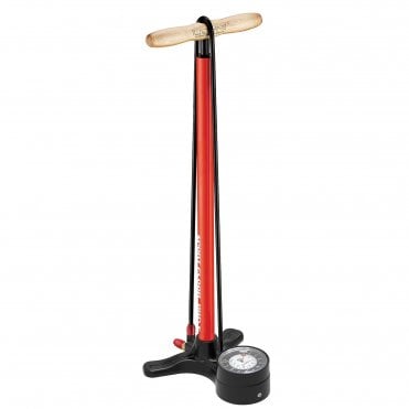 Lezyne Sport Floor Drive Pump - Red