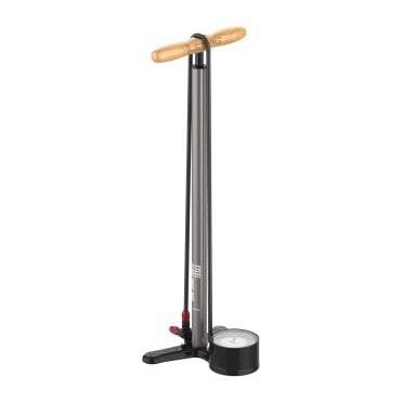 Lezyne Steel Floor Drive Pump 3.5 - Flat Grey