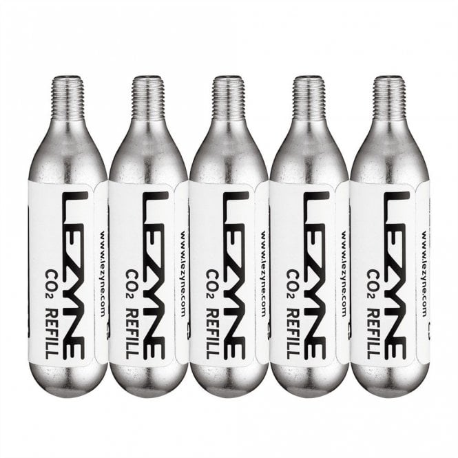 Lezyne Threaded CO2 Cartridge pack of 5
