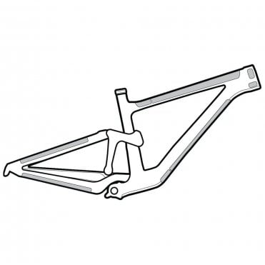 Lizard Skins Clear Protective Frame Wrap - Frame Kit