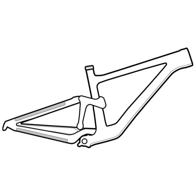 Lizard Skins Clear Protective Frame Wrap - Small