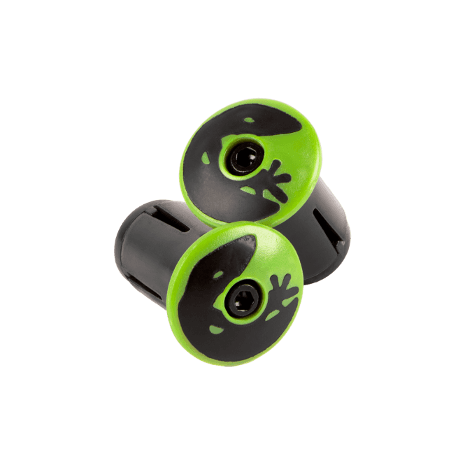 Lizard Skins DSP Bar Tape Screw in Plugs - Hyper Green