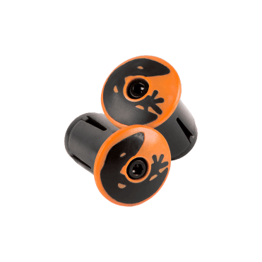 Lizard Skins DSP Bar Tape Screw in Plugs - Orange