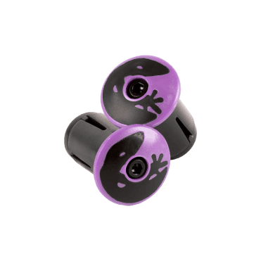 Lizard Skins DSP Bar Tape Screw in Plugs - Violet Purple