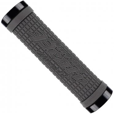 Lizard Skins Dual-Clamp Lock-On Peaty Grips - Graphite